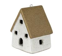 Alora Ceramic Large Town Cottage With Led Lights Illuminated Village Piece