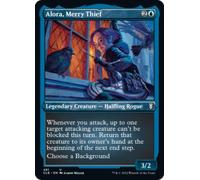 Alora, Merry Thief (Etched foil) | Commander Legends: Battle for Baldur's Gate