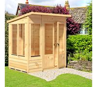 Alora Overlap Pent Summerhouse (6x4ft - 6x6ft) - 6x4 - Shire | TJ Hughes
