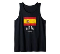 Alora Spain | ES Flag, City - Bandera Ropa - Tank Top