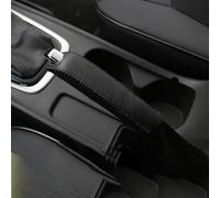 ALORHUGYN Car Handbrake Cover, for Seat Ateca Arona Ibiza Leon Toledo Leon 2000-2024 2025 Car Handle Hand Brake Anti Slip Wear Resistant Comfortable Hand Brake Cover Auto Interior Accessories,C
