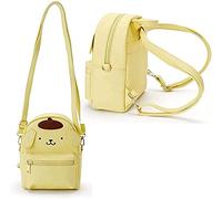 ALORVE Anime Cute Cartoon Bag Cosplay Shoulder Bag Backpack Handbag PU Schoolbags for Kids Girls Fans, Yellow, Traveling