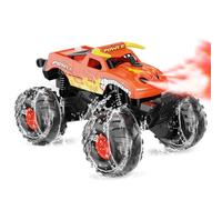 Alotwan Monster RC Cars - Waterproof 1:16 Remote Control Car Amphibious, 4WD All Terrain Off-Road RC Truck, Pickup Toys for 8 9 10 11 12 Year Old Kids, Gift for Boys Girls Birthday Present