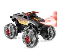 Alotwan RC Truck Monster Car Toy, 1:16 Remote Control Car Waterproof, 4WD All Terrain 2.4GHz RC Truck, Off-Road Pickup Toys for 8-14 Year Old Kids, Birthday Gift for Boys Girls