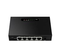 ALOUTSNOC 1000Mps POE Network Switch 5-Port Gigabit Unmanaged Ethernet Switch
