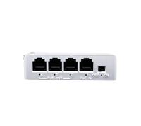 ALOUTSNOC 4-Port POE Extender 10/100Mbps 1 to 3 Network Switch Repeater with IEEE802.3af Plug and Play