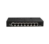 ALOUTSNOC 8-port 1000Mbps Gigabit Network Switch Ethernet Smart Switch High Performance RJ45 Hub Internet Splitter (Color : US 8 Port 1000Mbps)