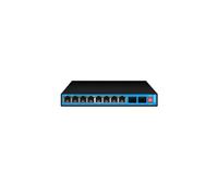 ALOUTSNOC 8-port Gigabit POE switch with 2 uplink ports 10/100/1000Mbps Ethernet switch, (Color : EW-S1910FG-DP)