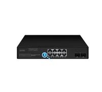 ALOUTSNOC 8-port POE switch 10/100/1000Mbps Ethernet switch with 2 1000M uplink ports AI smart switch (Color : EW-S1710FG-AP)