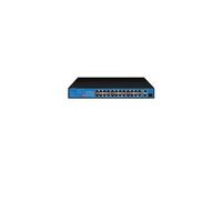 ALOUTSNOC Full Gigabit POE switch 10/100/1000M Ethernet switch 300W built-in power supply AI smart switch (Color : EW-S1827CG-AP)