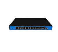 ALOUTSNOC Gigabit L2+ managed POE switch 24 * 10/100/1000M Base-T RJ45 port with 4 * 1G/2.5G/10G SFP+ fiber optic slot supports QOS/DHCP/VLAN (Color : EW-S2936GM-8GF-AP)