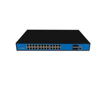 ALOUTSNOC Gigabit L2+ managed POE switch 24 * 10/100/1000M Base-T RJ45 port with 4 * 1G/2.5G/10G SFP+ fiber optic slot supports QOS/DHCP/VLAN (Color : EW-S2928GM-AP)