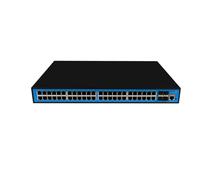 ALOUTSNOC Managed POE switch 24/48 POE ports with 8 SFP or 4 SFP+ slot Ethernet switch (Color : EW-S5748GM-AP)