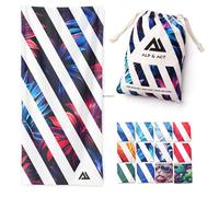 ALP & ACT Beach Towel XXL 200x90 cm - 100% Recycled Microfiber - SUPER LIGHTWEIGHT & Quick Dry - Large Microfiber Towels for Beach & Sun Lounger - Bath Sheets, Bath Towels for Adults & Kids, multicol.