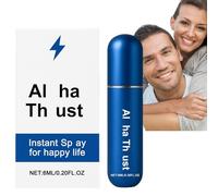 Alp/ha Thrust Instant Spray,Alp/ha Thrust,Delay Sprayer for Long Last Men,Enhance Masculine Charm with Fast-Acting Results,Delayed Sp-ray,Desen-sitising Sp-ray Men,Vir-ility & Delay Products