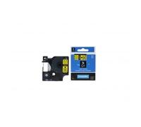 ALPA-CArtridge Comp Dymo Label Cassette Black on Yellow 45018 - 45018