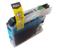Alpa-Cartridge Compatible Brother Hi Yield Cyan Ink Cartridge-LC225XLC