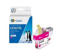 Alpa-Cartridge Compatible Brother LC421XLM Magenta Ink Cartridge