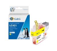 Alpa-Cartridge Compatible Brother LC421Y Yellow Ink Cartridge