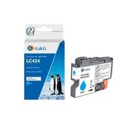 Alpa-Cartridge Compatible Brother LC424C Cyan Ink Cartridge