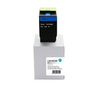 ALPA-CArtridge Reman Lexmark CX410 Hi Yield Cyan Toner - 80C2HC0