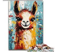 Alpaca 1000 Piece Jigsaw Puzzles for Adults, for And 14 Years And over Brainteaser Family Games Christmas Birthday Gifts (50x75cm)