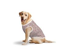 Alpaca And Cactusprint Large Pets Vest Party Travel Breathable Summer Lightweight Soft Cozy Sleeveless