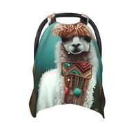 Alpaca Baby Car Seat Canopy Cover, Multi Use Breathable Nursing Breastfeeding Covers for Mom Soft Stroller Sun Shade Newborn Shower Gift