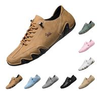 Alpaca Barefoot Shoes, Alpaca - Ergonomic, Waterproof & Pain Relieving Leather Barefoot Shoe, Men's Women's Unsex Shoes, Shoes, Trainers, Leisure Shoes, Outdoor Hiking Shoes, 3 Brown, 11.5 UK