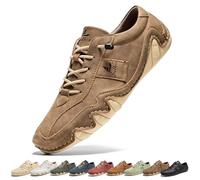 Alpaca Barefoot Shoes, Breathable Barefoot Shoes, Lightweight Casual Sneakers, Unisex Outdoor Hiking Shoes(Khaki,10 UK)