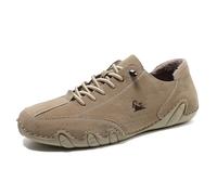Alpaca Barefoot Shoes,Winter Lightweight Breathable Barefoot Shoes,Casual Thick Sneakers,Unisex Outdoor Hiking Shoes(Khaki,10 UK)