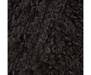 Alpaca Boucle - 8903 black (Drops knitting and crochet yarn - aran weight)