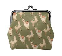 Alpaca. Coin Purse, Small Travel Kit Storage Pouch for Weekend Getaways and Business Trips