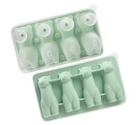 Alpaca Cube Mould, Reusable Ice Tray, Cocktail Tool with Refined Texture, Freezer Accessory with Sturdy Panel, 2.76×2.48inches Bar Category, Large Round Cube Kit for Beverage Freezer Drink