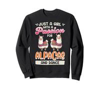 Alpaca Fan JUST A GIRL WITH PASSION FOR ALPACAS Alpaca Sweatshirt