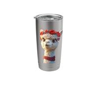 Alpaca Farm Llama Alpaca Hike Life is Better with Alpacas Stainless Steel Insulated Tumbler