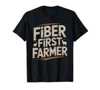 Alpaca Farmer Who Chose Fiber Farming Over Everything Else T-Shirt