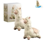 Alpaca Interactive Water Sprayer, 2025 New Spitting Llama Water Toy, Animal Push Water Gun Sprinkler, Change Direction Mini Squirt Gun Blaster Soaker Toys for Kid Summer Outdoor Pool Beach Yard Party(
