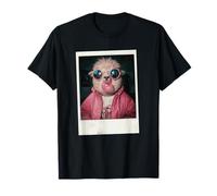 Alpaca Llama Cool Hipster Vibes 90s Retro Film Photography T-Shirt