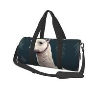 Alpaca Llama Duffel Bags for Women Men, Foldable Travel Totes Bag for Airplane Essentials, Weekender Overnight Bags Large Sport Gym Bag Carry On Luggage Bag with Strap