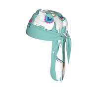 Alpaca Llama Print Helmet Skull Cap Quick Dry Bike Headwrap Lightweight Breathable One Size Adult Modern Beanie