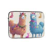 Alpaca Llama Print Laptop Sleeve, Compact Portable Protection for 10 inch Devices, Pad Tablet, Work, Travel & Office Use