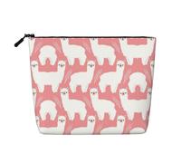 Alpaca Llama Print Makeup Bag, Toiletry Organizer,One Pack for Multiple Daily Uses, Business Trip Companion
