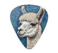 Alpaca Llama Print Organizer Storage Box Different Thickness Guitar Picks For Acoustic Guitar