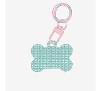 Alpaca Llama Printing 1 Pc Dog Tag Bone Shape Id Tags Double Sided with Key Ring Pet Craft Pet for Pets
