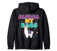 Alpaca My Bags Zip Hoodie