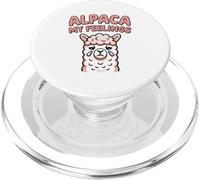 Alpaca My Feelings Funny Animal Humorous Emotions PopSockets PopGrip for MagSafe