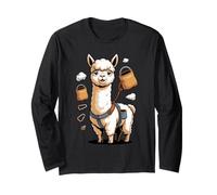Alpaca My Harness Bouldering Rock Climbing Pun Long Sleeve T-Shirt