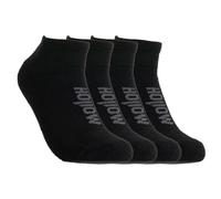 Alpaca No Show Socks for Men and Women, 2 Pack, Moisture Wicking Alpaca Socks for Hiking, Running, Outdoors, Any Season No Show Sock, Temperature Regulating, Light Compression, Large, Black