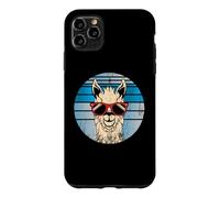 Alpaca or llama in a retro look with cool sunglasses Case for iPhone 11 Pro Max